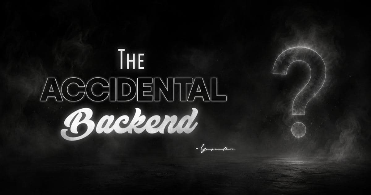 Node.js : The Accidental Backend
